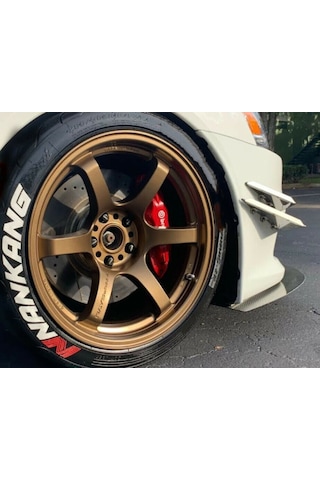 Lastik Yazısı Nankang Büyük Boy Araç Lastik Stikeri 31mm 4adett