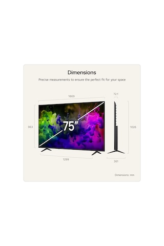 LG 75QNED7EB3A 4K Ultra HD 75" 190 Ekran Uydu Alıcılı webOS Smart QNED Mini LED TV