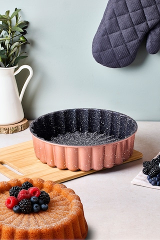 Cake Pro Döküm Papatya Rose Tart Kalıbı 26 Cm Rose