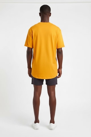Blow Up Basic Clothing Normal Kalıp Erkek T-shirt 141111 Turuncu
