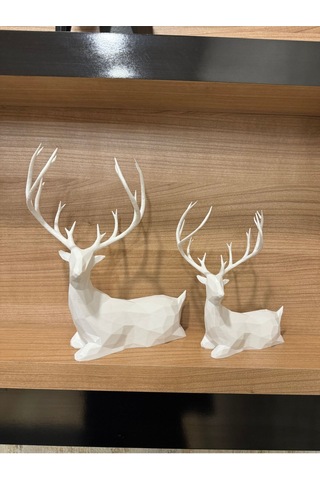 Beyaz Geyik Biblo 2 Li