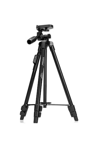 Yunteng 3388 Telefon ve Kamera İçin Bluetooth Kumandalı Tripod 146 CM