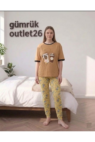 Vinetta Pijama Kahverengi