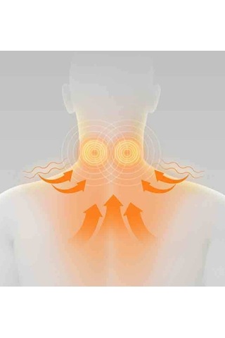 Lichen Akıllı Şarj Edilebilir Taşınabilir Servikal Alet Masajı Beyaz