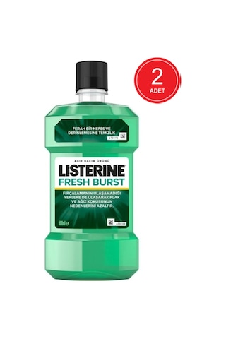Listerine Fresh Burst Ağız Bakım Suyu 2 x 500 ML