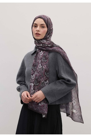 Freshscarfs Vintage Echo Desen Şal Erik Çürüğü