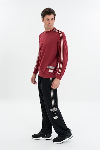 Maraton Comfort Erkek Bisiklet Yaka Bordo- Sweatshirt Bordo-