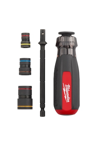 Milwaukee Shockwave 6 İn 1 Manyetik Lokma Tornavida Seti - 4932498179