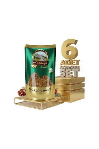 Aluçdağı Çiğ Köfte Harcı 6x100 Gr