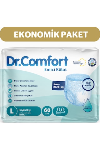 Dr. Comfort Emici Külot Hasta Bezi  L 2 x 30'lu