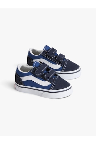 Vans Td Old Skool V Unisex Çocuk Koyu Mavi Spor Ayakkabı - Vn000d3y