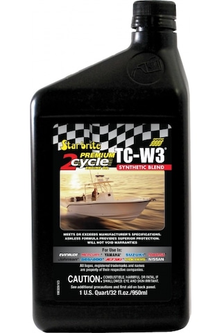 2 Zamanlı Deniz Motorlarına Özel Yarı Sentetik Motor Yağı Tcw-3 950ml