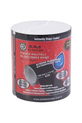 Bhd Suya Dayanıklı Su Geçirmez Sızdırmaz Boru Tamir Bandı 100 Mm X 150 Cm