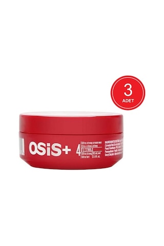 Schwarzkopf Osis Flexwax Ultra Güçlü Krem Wax 3 x 85 ML