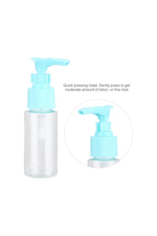 Yaleker 40ml Plastik Basınçlı Boş Flakon - Seyahat & Ev Kullanıma Uygun - Sabun, Şampuan, Tonik Depolama Diğer