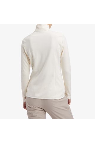 Mckinley Andrea Half Zip Uzun Kollu Kadın Krem Üst 424810 Krem