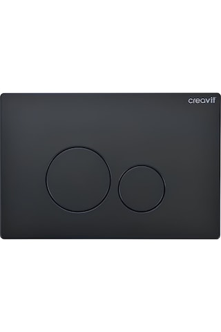 Creavit Terra Kömür Karası Gömme Rezervuar Seti 8 Cm Gr5001-gp9002.10-ms.ac50l.kkr Siyah