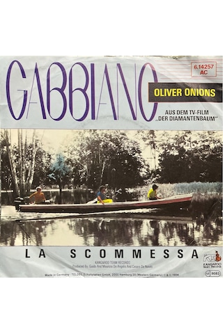 Gabbiano La Scommessa 45lik Plak