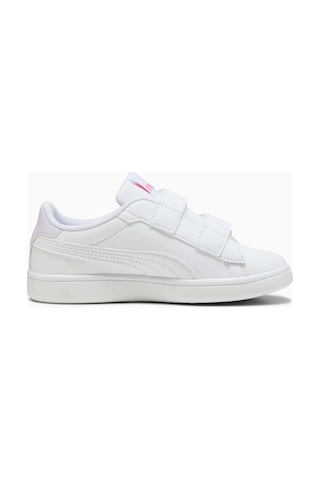 Puma Smash 3.0 Badges V Ps Çocuk Günlük Ayakkabı 397286-07 Beyaz