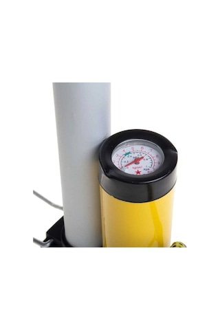 Baytec Göstergeli Krom Pompa Bisiklet Motor Teker Şişirme Mk4820ye