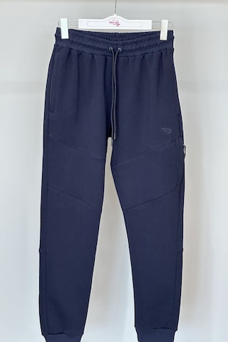 Paçası Lastikli 4 Cepli Şardonlu Erkek Eşofman Altı 7085 Lacivert Lacivert