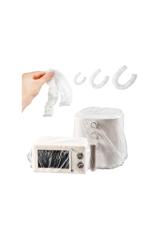 Skycity Mutfak Aletleri İçin 3 Boyutlu Şeffaf Toz Koruyucu Örtüleri - Esnek Kenarli, Yağ Ve Toz Engeli, Fırın/pres Mantiği/toaster Uyumlu Şeffaf