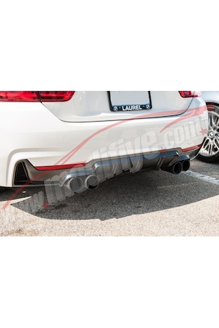 Bmw 4 Serisi Difüzörü Bmw F32 Dıfuzoru M Performance Mat Siyah