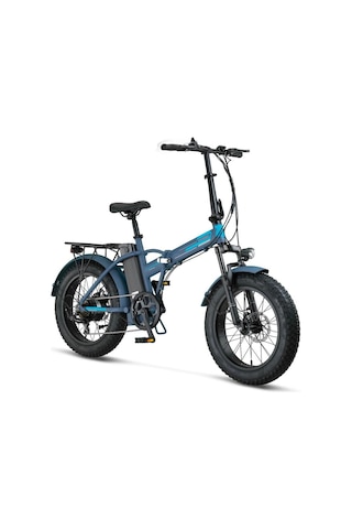 Mosso Lunara-rr Elektrikli Katlanır Bisiklet 420h Md 20 Jant 7 Vites Tasman Mavi Mavi Çok Renkli