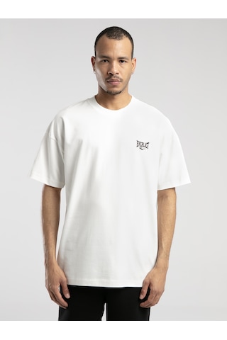 Everlast Ever Essentials Oversize Beyaz Erkek Tişört Beyaz