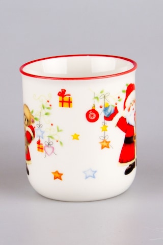 Collection Yılbaşı Kupası Kırmızı Noel Baba Figürlü