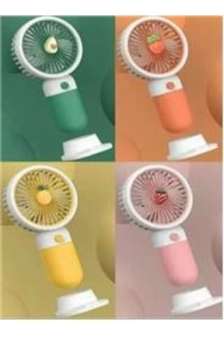 Csl Cs-38 Şarjlı Mini Fan Pembe