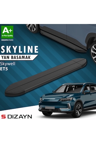 S-dizayn Skywell Et5 Skyline Siyah Yan Basamak 193 Cm 2021 Üzeri A+ Kalite