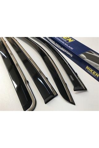 Honda Crv Kromlu 2018 Sonrası Cam Rüzgarlığı 4.Lü Niken