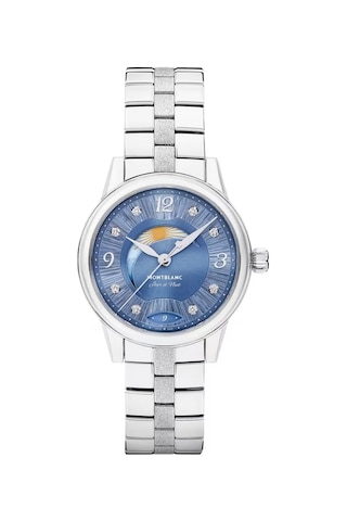 Montblanc Boheme Day & Night 30 Mm Otomatik Saat 134342 Mavi