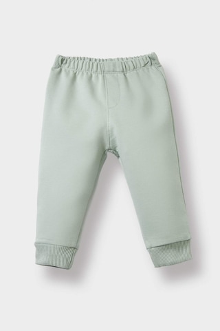 Defacto Erkek Bebek 2li Takım Baskılı Sweatshirt Beli Lastikli Eşofman Altı E9261a525aukh434 Haki