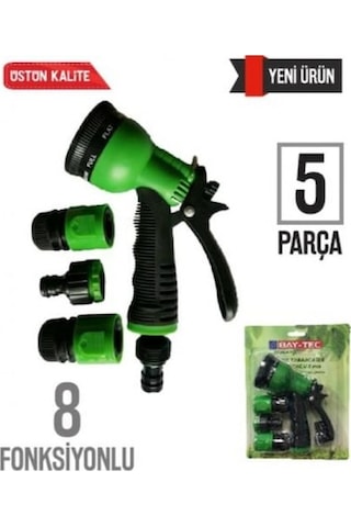 Baytec Su Tabancası Basınçlı Oto Yıkama Tabancası Çiçek Sulama