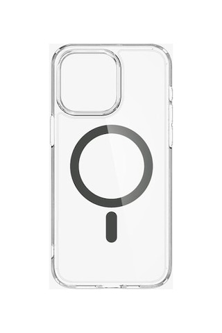 Ultra Hybrid Mag Fit Kılıf, Apple iPhone 15 Pro İle Uyumlu Ve Gri Şeffaf Diğer