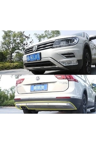 Volkswagen Tiguan 2016-2019 Uyumlu Yedek Parça Oem Ön Arka Difüzö