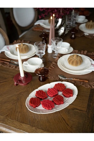 Home Lovers Düz Seramik Servis Tabağı 1 Adet 444582981 Bej