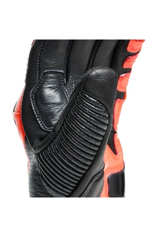 Dainese X-ride Deri Motosiklet Eldiven Kırmızı - Siyah