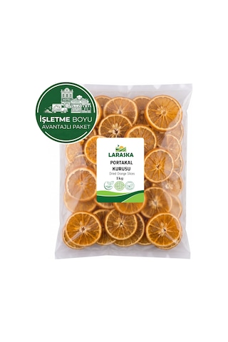 Kurutulmuş Portakal Dilimi 1kg - Dried Orange Slices
