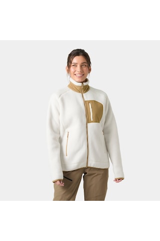 Helly Hansen W İmperial Pile Block Kadın Polar Ceket-33915 Beyaz