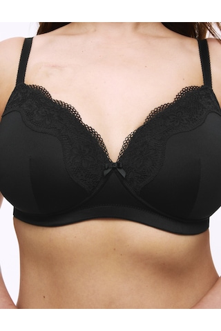 Marks & Spencer Dantel Detaylı Sütyen T33001837 Siyah