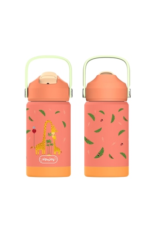 Sipnjoy - Flipsip Çocuk Su Termosu 360 Ml - Giggle Giraffe