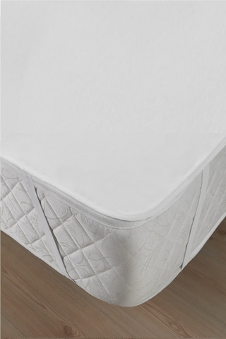 Divanev Sıvı Geçirmez Bebe Alez 70x110 Cm Pamuk Yatak Koruyucu Beyaz