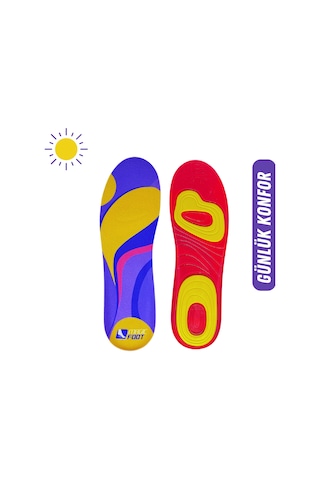 Magicfoot Gelstep Günlük Yürüyüş Tabanlığı - Ortopedik - Koşu, Spor, Yürüyüş - Aktif Yaşam Tabanlık