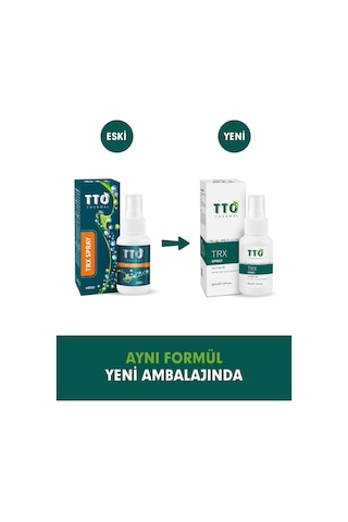 Trx Sprey 50 Ml Terleme Önleyici Çay Ağacı Yağı / Tea Tree Oıl