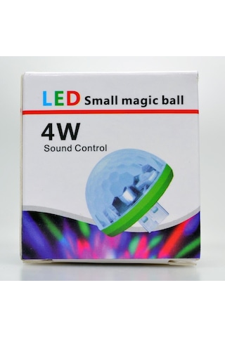 Apple Uyumlu iPhone Android Mini Sihirli Disko Topu 4W Led Usb Küre Magic Ball (339992130)