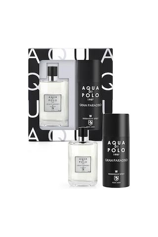 Aqua Di Polo 1987 APPXGR03EPD Gran Paradiso Erkek Parfüm ve Deodorant Seti