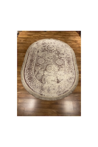 Daphne 10305a 160x230 Oval Lila Halı Mor